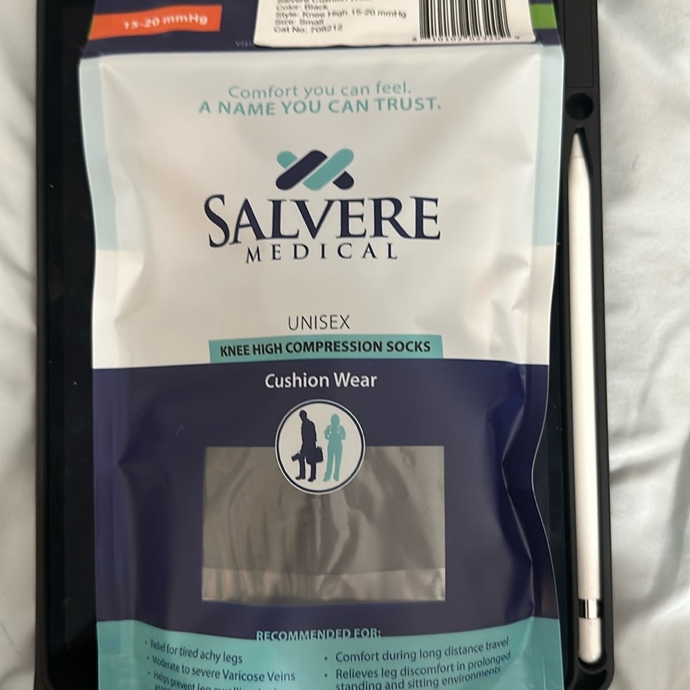 Salvere compression socks unisex size S